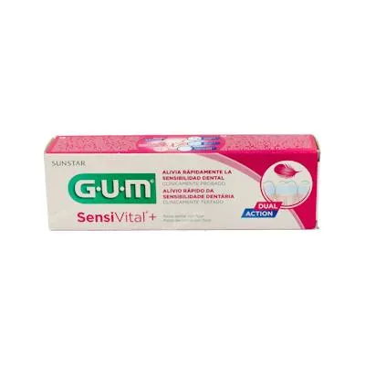 Sensivital+ pasta dental fluorudo 75 ml, Gum