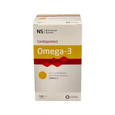 OMEGA3 chia 120 cápsulas, Ns