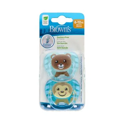 Chupete prevent anima sili anat T/2 6- 2un niño 12 ml, Dr. Brown´s