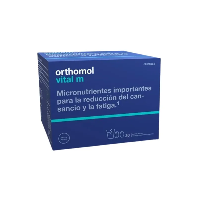 Vital M granulado 30 sobres, Orthomol