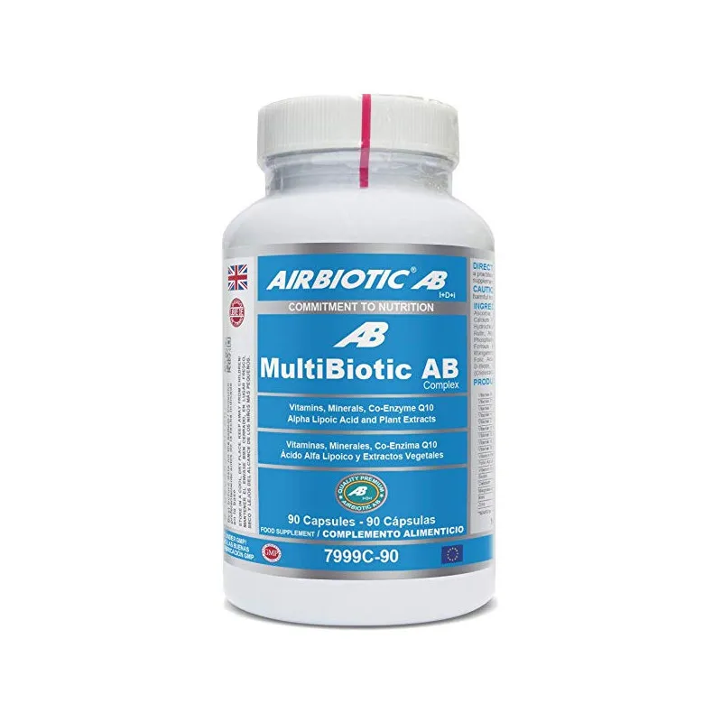 Multibiotic ab 90 cápsulas, Airbiotic Ab