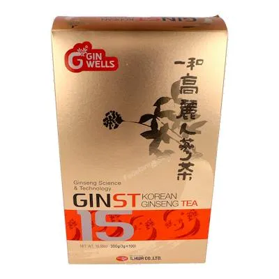 Korean ginseng tea il hwa (GINST15) 100 sobres, Tongil