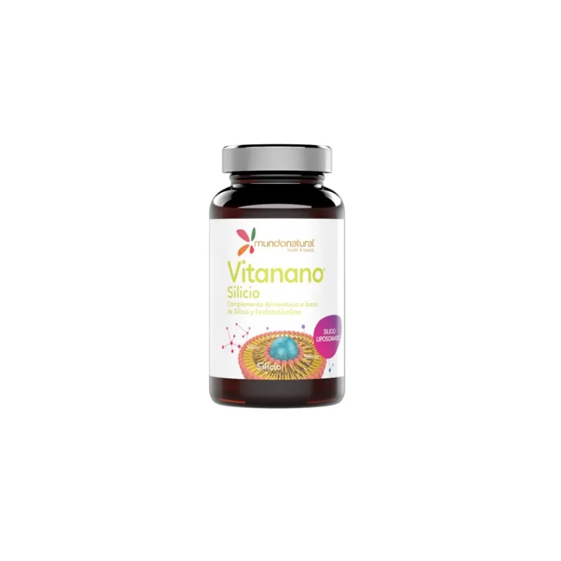 Vitanano silicio liposomado 30 cápsulas, Mundonatural