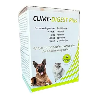 Cume digest plus veterinaria 60 comprimidos, Cumediet