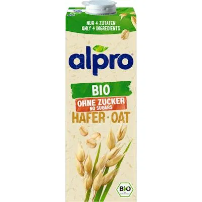 Avena 0% azucares bebida biologica BIO 1 l, Alpro