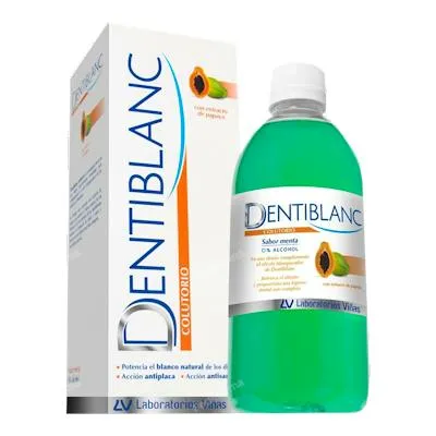 Colutorio papaya 500 ml, Dentiblanc