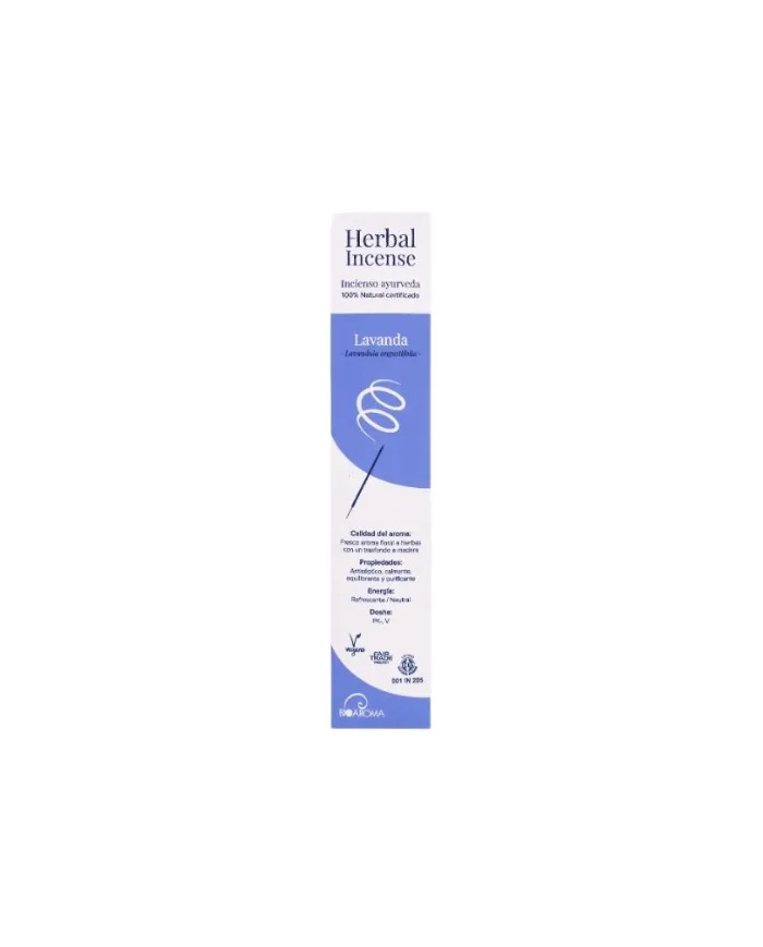 Ayurvedic lavender incense 12 sticks, Bioaroma