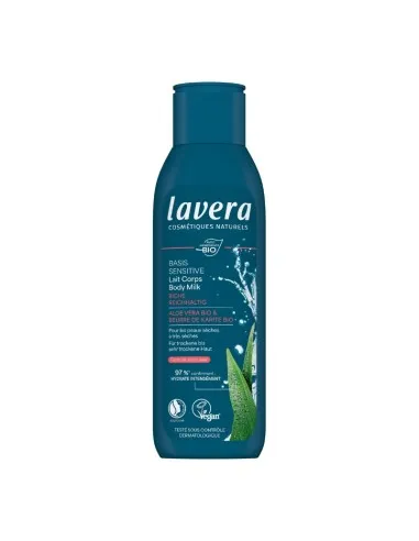 Leche corporal rica & nutritiva basis sensitive, Lavera
