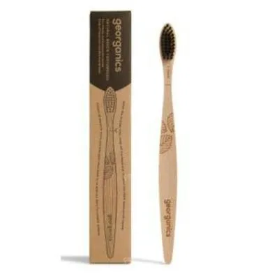 Cepillo dental suave madera de haya, Georganics