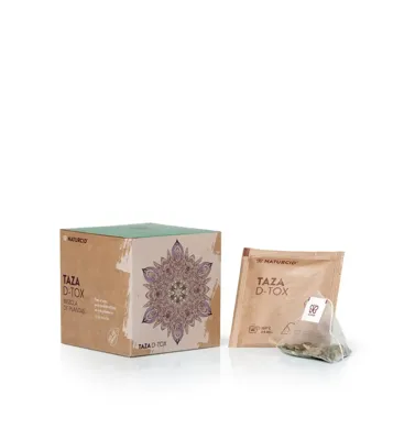 Taza d-tox infusión BIO 10 pirámides, Naturcid