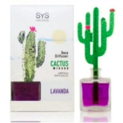 Ambientador difusor cactus lavanda 90 ml, Sys