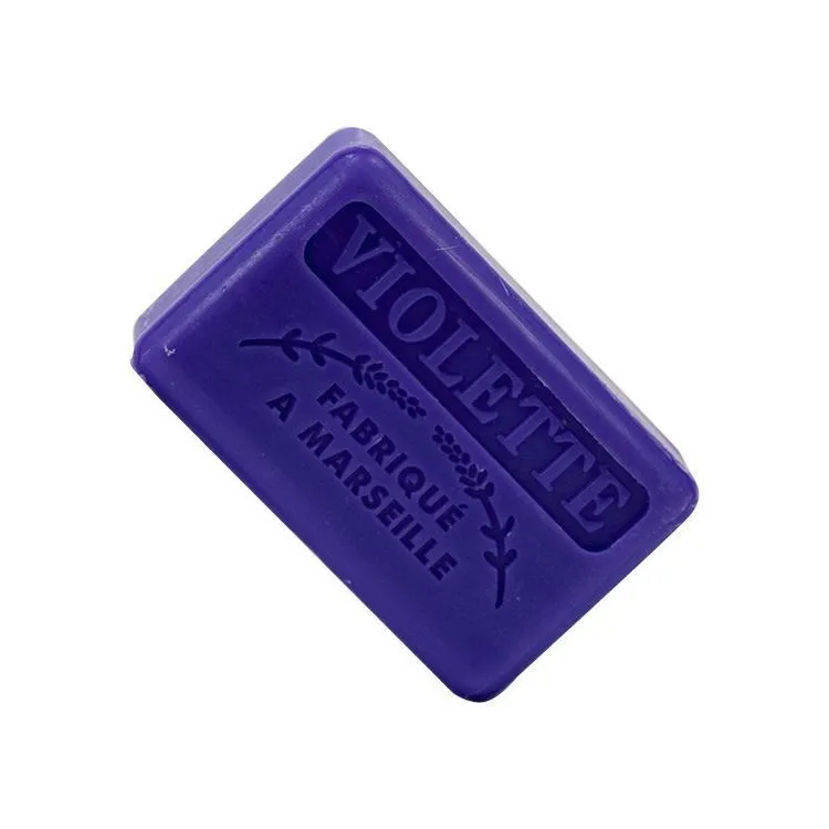 Savon de Marseille Violette 4 uds., La Savonnerie Marseillaise