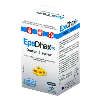 550 mg 150 cápsulas, Epadhax