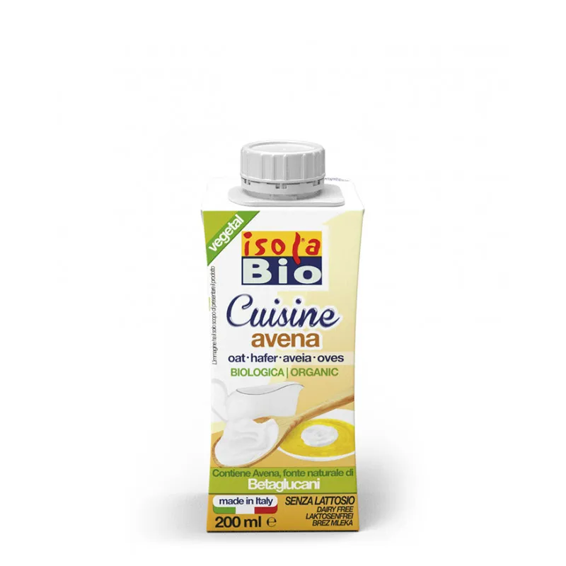 Nata avena 200 ml, Isola Bio