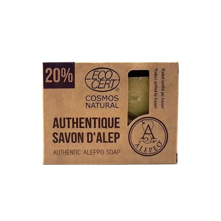 Sapone solido all'Alepo 20% EcoCert, Alepeo