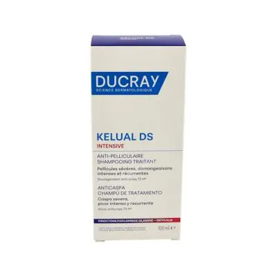 Kelual ds intensive champú tratante anticaspa 100 ml, Ducray