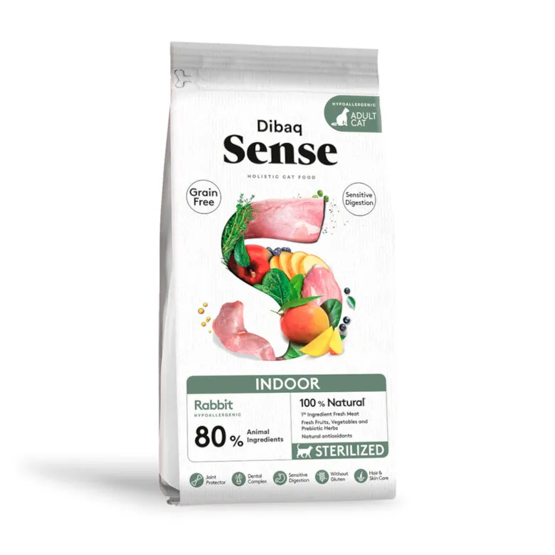 Dibaq sense indoor coniglio gatto 6 kg, Dibaq Vet