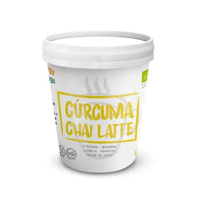 Cúrcuma Chai Latte Tarrina BIO 250 g, Energy Feelings