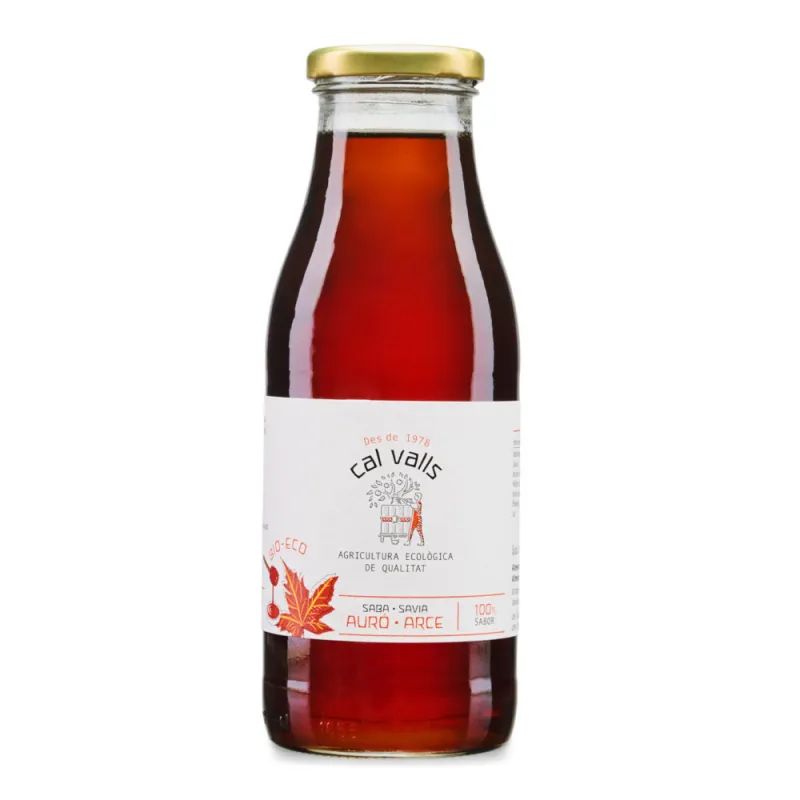 Jarabe de arce saba d´auro grado a BIO 500 ml, Cal Valls