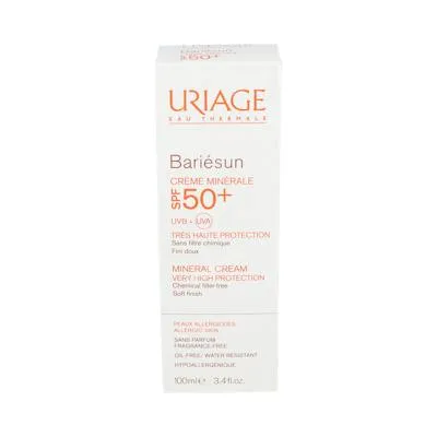 Bariesun crema mineral SPF 50+100 ml, Uriage