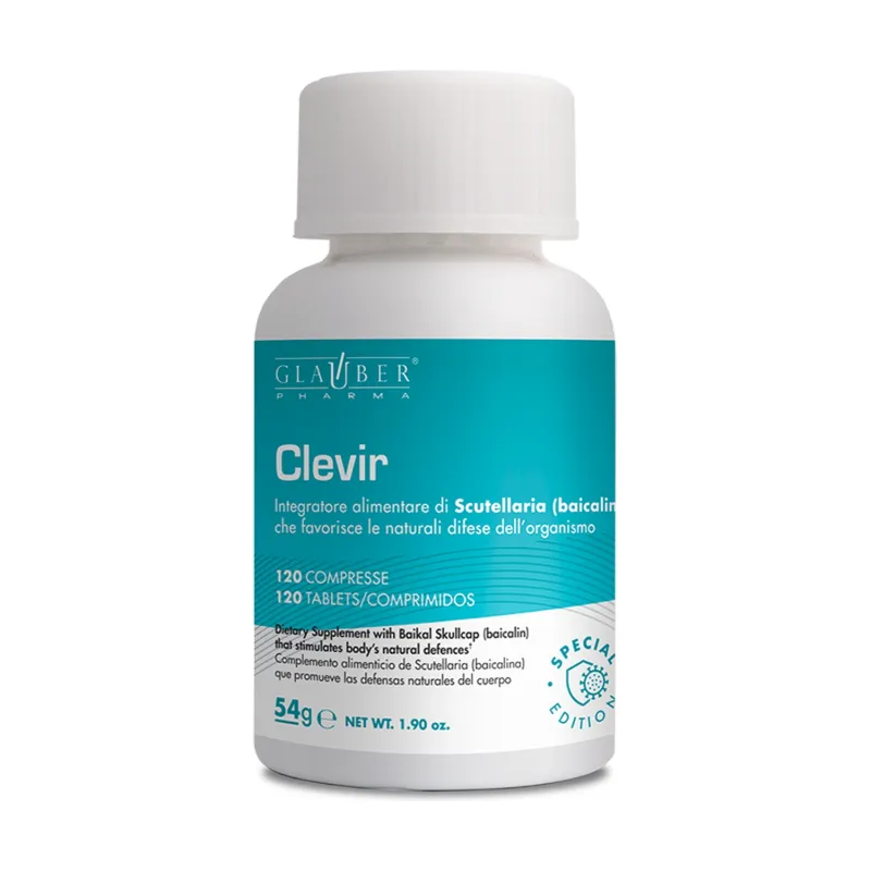 Clevir 120 cápsulas, Glauber