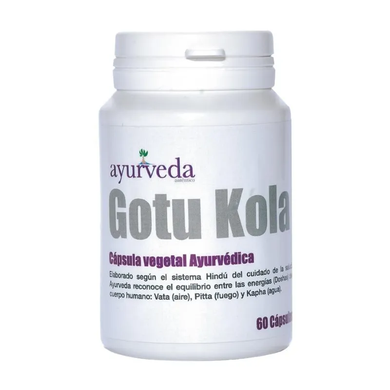 Gotu kola 60 cápsulas, Ayurveda