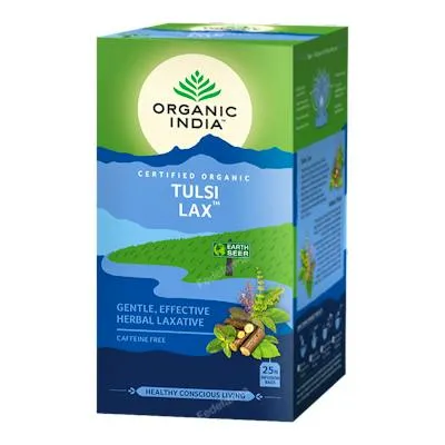 Tulsi lax infusión ayurvedica 25 bolsas, Organic India