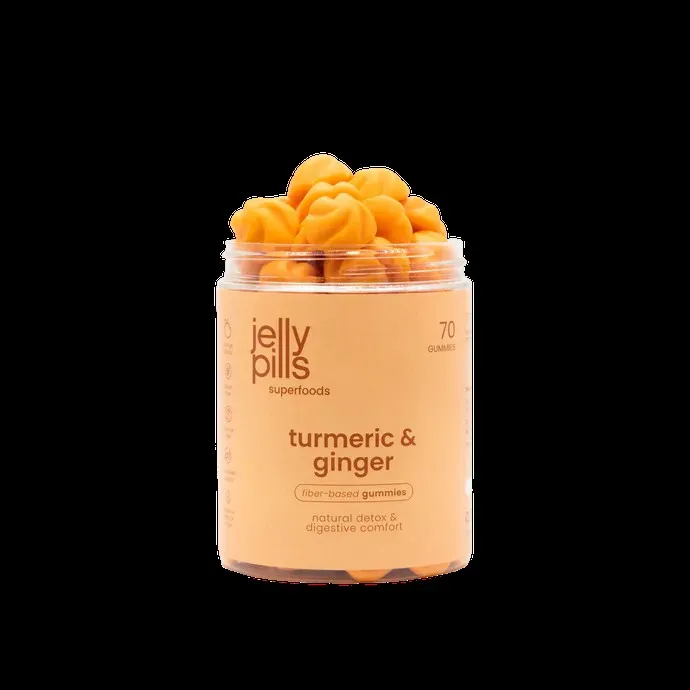 Turmeric & ginger 70 gummies, Jelly Pills