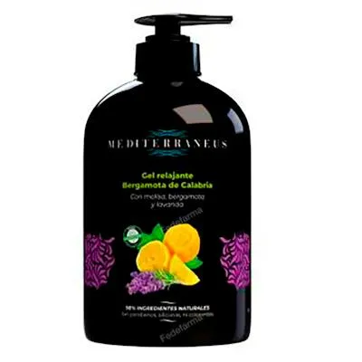 Mediterraneus gel relajante bergamota de Calabria 500 ml, Mundonatural