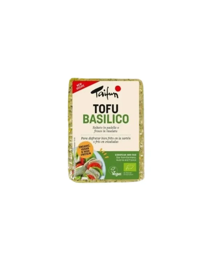 Tofu basílico (albahaca) BIO 200 g, Taifun