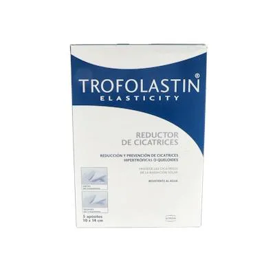 Reductor cicatriz 10X14 cm 5 un, Trofolastin