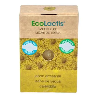 Jabón 10% leche de yegua y caléndula BIO 100 g, Ecolactis