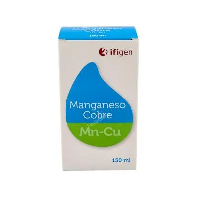Manganeso-cobre (Mn-Cu) oligoelementos 150 ml, Ifigen