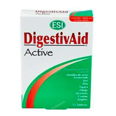 Digestivaid active 15 comprimidos, Trepatdiet-esi