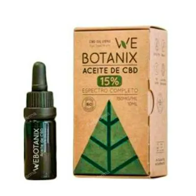 Aceite cbd 15% BIO 10 ml, Webotanix