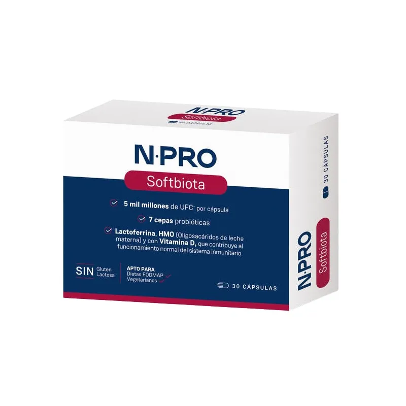 Softbiota 30 cápsulas, Npro