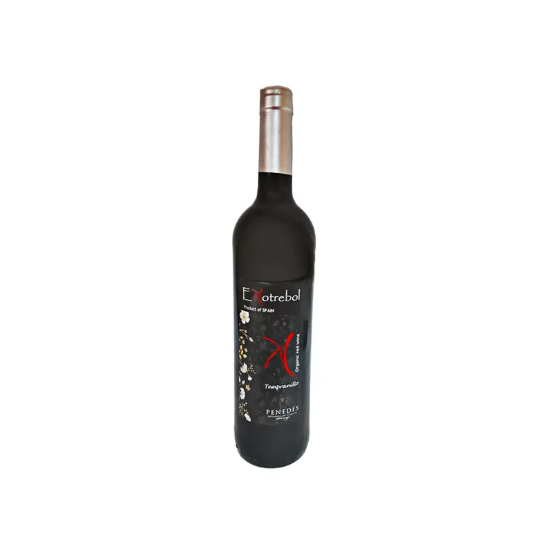 Vino tinto tempranillo penedes 75cl BIO, Ekotrebol