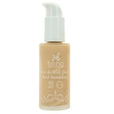 Base de maquillaje fluida 03 Sable BIO 30 ml, Boho Green Make Up
