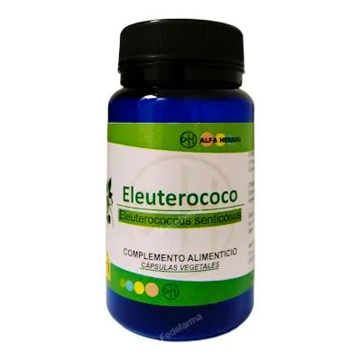 Eleuterococo 60 cápsulas, Alfa Herbal