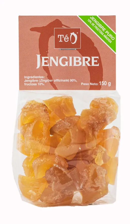 Ingwer 100% natürlich (ohne Zucker) -TEO 150 g, Teo Bio