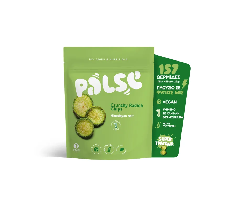 Snack de rábano con sabor a sal del Himalaya 40 g, Palse · imagen 4