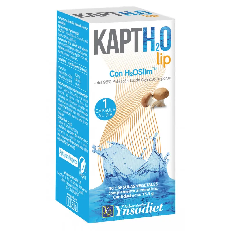 Kapth2o lip 30 cápsulas, Ynsadiet