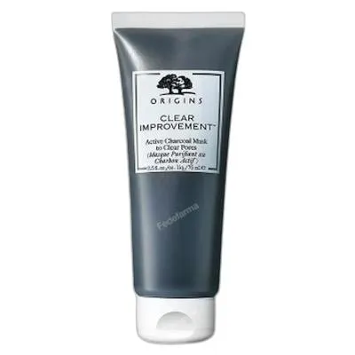 Clear improvement mascarilla facial purificante carbón activado, Origins