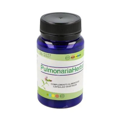 Pulmonaria herbal 400 mg 60 cápsulas vegetales, Alfa Herbal