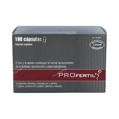 Profertil 180 cápsulas vegetales, Profertil