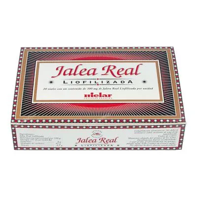 Jalea real liofilizada 300 mg 20 viales, Mielar
