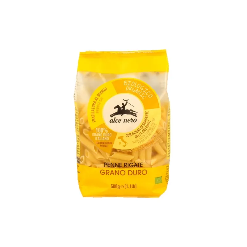 Maccheroni di grano tenero bianco BIO 500 g, Alce Nero
