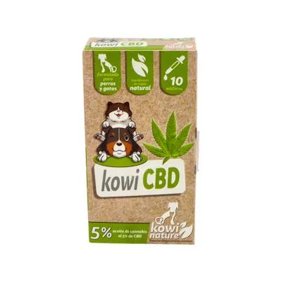 Kowi Nature Veterinaria kowi CBD 5% cani e gatti 10 ml, Kowi Nature Vet