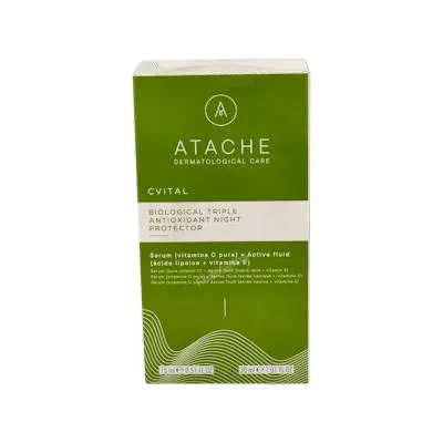 Cvital active fluid+sérum 30ml 15 ml, Atache