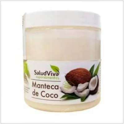 Manteca de coco sin gluten BIO 225 g, Salud Viva